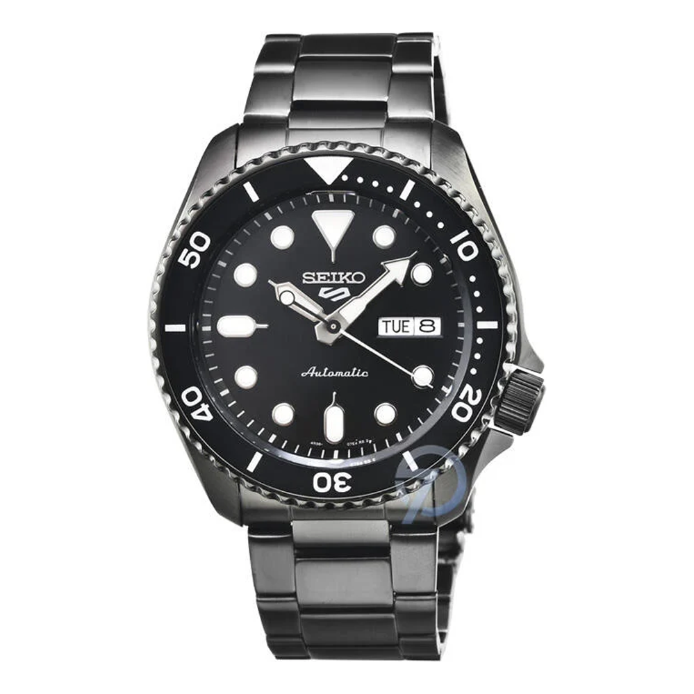 SEIKO Casual waterproof Sports Mechanical Black SRPD65K1