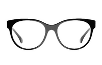 CHANEL Eyeglass Frames Unisex Black