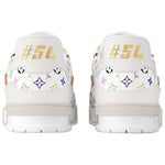 Takashi Murakami x LOUIS VUITTON Trainer Low-Top Skateboard Shoes Women's White