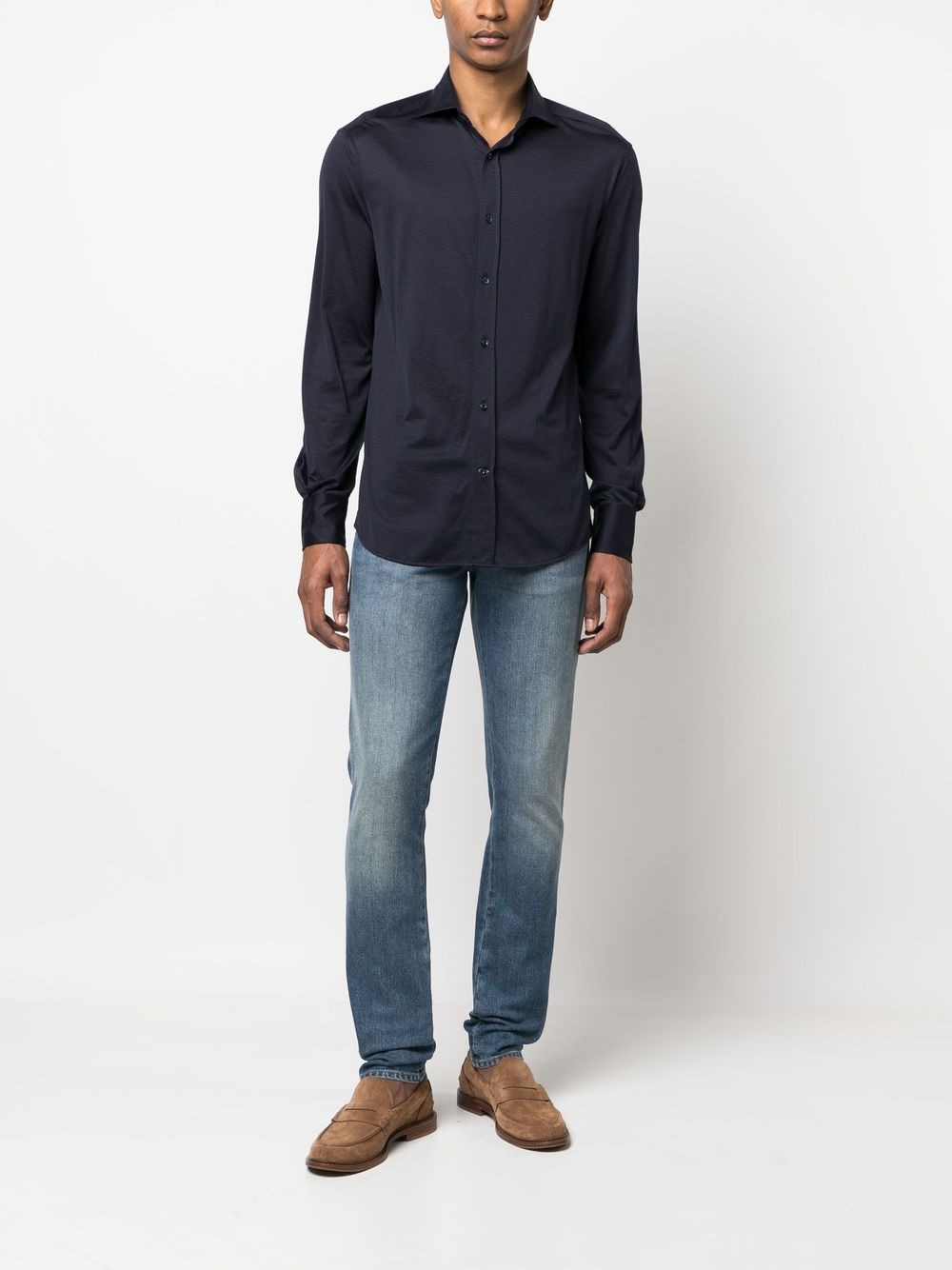 Brunello Cucinelli Men's Shirt Mts466686_C6134