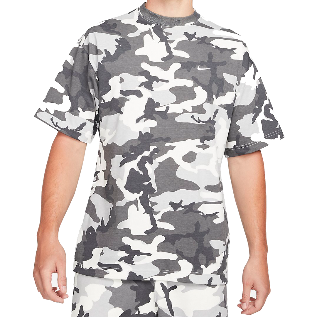 Nike NRG Solo Swoosh Camo Tee 'Grey White' DN1260-133