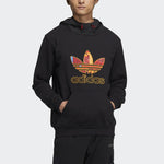 Men's adidas originals Cny Logo Pattern Pullover Black HD0319