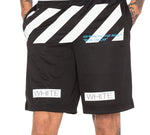 Men's Off-White C/O VIRGIL ABLOH Mesh Shorts Basic Black OMCB006S160170031034
