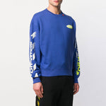 Off-White SS19 Diagonals Crew Neck Sweater OMBA035S190030063060