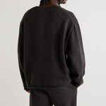 Fear of God Essentials SS22 Raw Edge Sweater Iron 1977 FOG-SS22-010