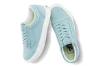 Vans Old Skool Breathable Lightweight Wear-resistant Low Tops Casual Skateboarding Shoes Blue Light Blue VN0A38G19HV