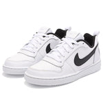 (GS) Nike Court Borough Low 'Summit White Black' 839985-101