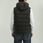 adidas Helionic Vest Stay Warm hooded Down Vest Brown GD4729