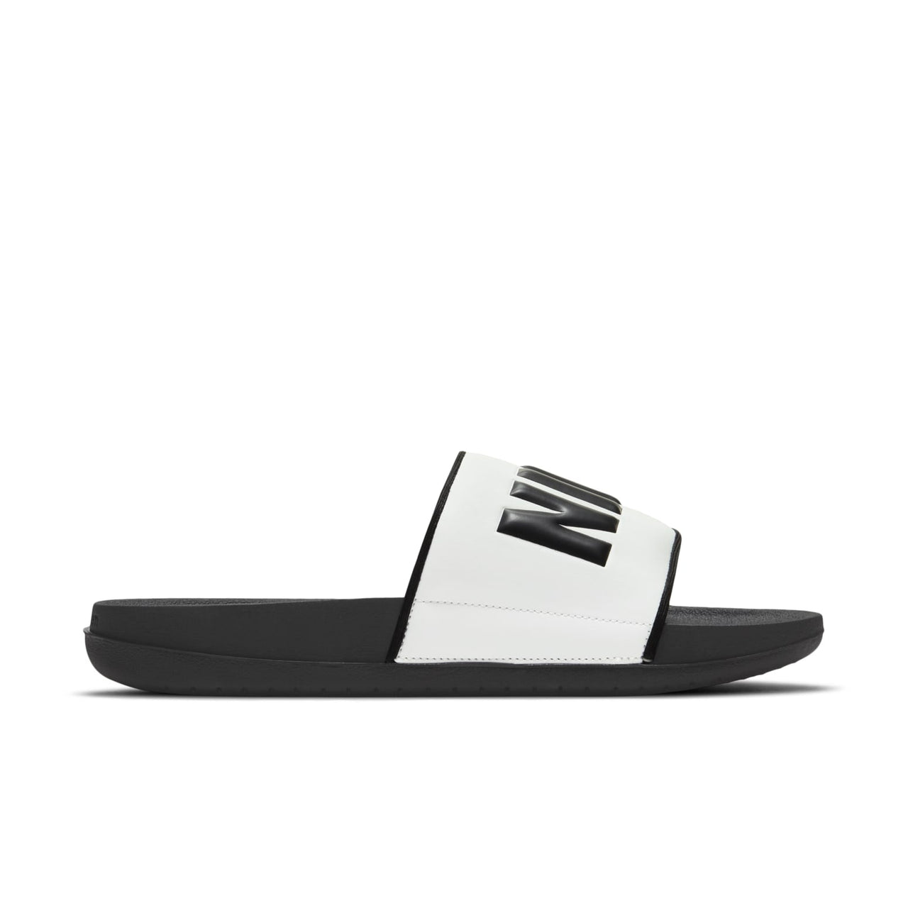(WMNS) Nike Offcourt Slide 'Black Summit White' BQ4632-011