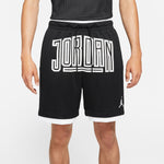 Men's Jordan Sport Dna Contrasting Colors Logo Mesh Breathable Sports Shorts Black DA7207-010