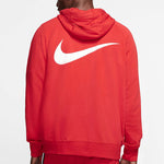Men's Nike Zipper Hooded Sports Red Jacket CT7363-657