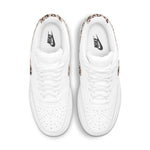 (WMNS) Nike Court Vision Low 'Leopard Swoosh - White' DD9665-100