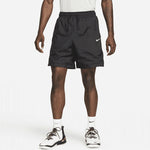Nike waist Lacing Woven Solid Color Breathable Shorts Black DH7560-011