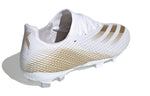 (GS) adidas X Ghosted.3 FG 'White Metallic Gold Melange' EG8210
