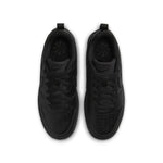 (GS) Nike Court Borough Low Recraft 'Triple Black' DV5456-002