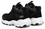 (WMNS) Skechers D'Lites High-Top Daddy Shoes Black 66666233-BLK