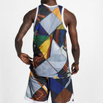Nike KD HYPER ELITE Durant Basketball Sports Top Men Multi-Colorblock AT3188-495
