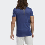 adidas Trg Tee H.Rdy Sports Gym Training Round Neck Short Sleeve Blue GL7299