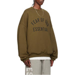 Fear of God Essentials Fleece Crewneck 'Olive' 192BT246264F