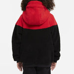 (GS) Nike Kids Fleece Stay Warm Colorblock Hooded Jacket Boy Black DJ4410-016