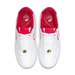 (WMNS) Nike Air Force 1 07 LUX Luxury 'White Red' 898889-101