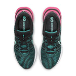 (WMNS) Nike React Infinity Run Flyknit 3 'Black Pink Prime Dynamic Turquoise' DD3024-003