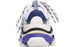 (WMNS) Balenciaga Triple S Trainer 'White Navy Purple' 541641W09OF9095