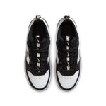 (GS) Nike Court Borough Low 2 'Black White Silver' CT3964-100