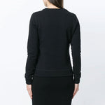 (WMNS) KENZO Tiger Head Pattern Long Sleeves Round Neck Hoodie Black F852SW7054XA-99