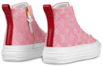 (WMNS) LOUIS VUITTON LV Stellar High-Top Sports Shoes Pink 1A7RQS