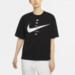(WMNS) Nike Sportswear Loose Fit T-Shirt 'Black' CU5683-010