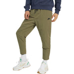 Men's Nike Sportswear Tech Essentials Solid Color Logo Embroidered Drawstring Lacing Casual Pants/Trousers Black DQ4344-222