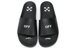 (WMNS) Off-White Pool Sliders 'Black' OWIC002R21PLA0011001
