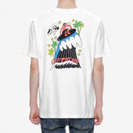 Men's Vans Asian Artist Crossover Series Printing Short Sleeve White VN0A4RAYWHT
