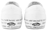 Vans x We Are Beautiful Classic Slip-On 'White Black' VN0A4U382Q2