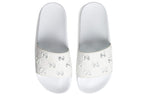 (WMNS) Gucci Rubber GG Slide 'White' 573922-JDR00-9014