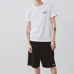 Vans Back Printing Short Sleeve Couple Style White VN0A4P5AWHT