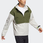 adidas Th Jacket Woven Anorak Green/White GP0968