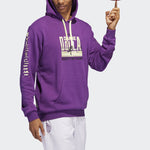 adidas Dame Ko Hdy Pattern Printing Basketball Sports Purple HG8914
