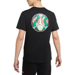 Air Jordan MENS Sport DNA Crew Neck Printed Short Sleeve Black CZ8084-010