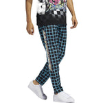 adidas originals Plaid Logo Printing Sports Pants/Trousers/Joggers Black HG6510