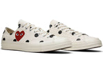 Converse x COMME des GARCONS PLAY Chuck 70 Low 'White Polka Dot' 157249C