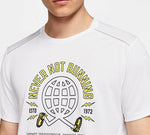 Nike Miler Wild Run Earth Printing Short Sleeve White CJ5404-100