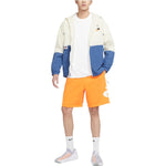 Nike Sportswear Contrasting Colors Logo Loose Lacing Casual Shorts Yellow DM5488-886