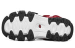 (WMNS) Skechers D'Lites 2.0 Sandals Black/Red/White 66666284-BKRD