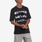 adidas originals Msg Ss Tee Logo Short Sleeve Black FM2253
