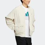 adidas St Cord Woven Jacket 'Cream White' HR4446