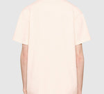 Gucci Men's Tennis Printed Oversized Retro Short Sleeve White 548334-XJBLE-7136