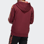 Men's adidas CNY Basketball Sports Hooded Jacket Brown Red HD7932