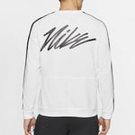 Nike Dri-Fit Men'S Fleece Training Top 'White/Black' DB4210-100